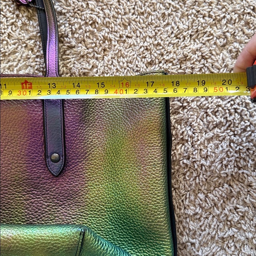 Coach Iridescent Tote Bag - Picture 8 of 12